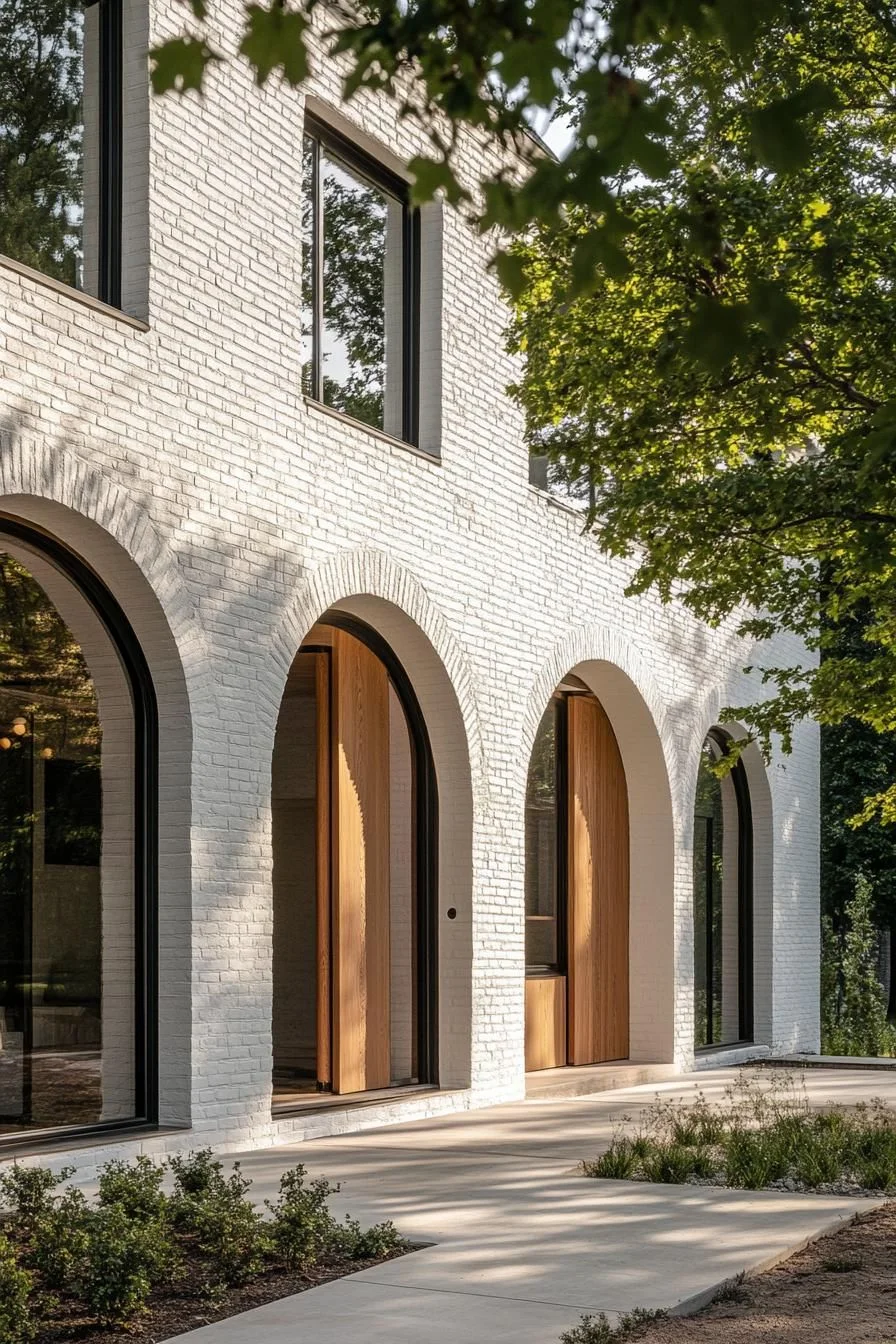 Brick and Arched Details in Harmony