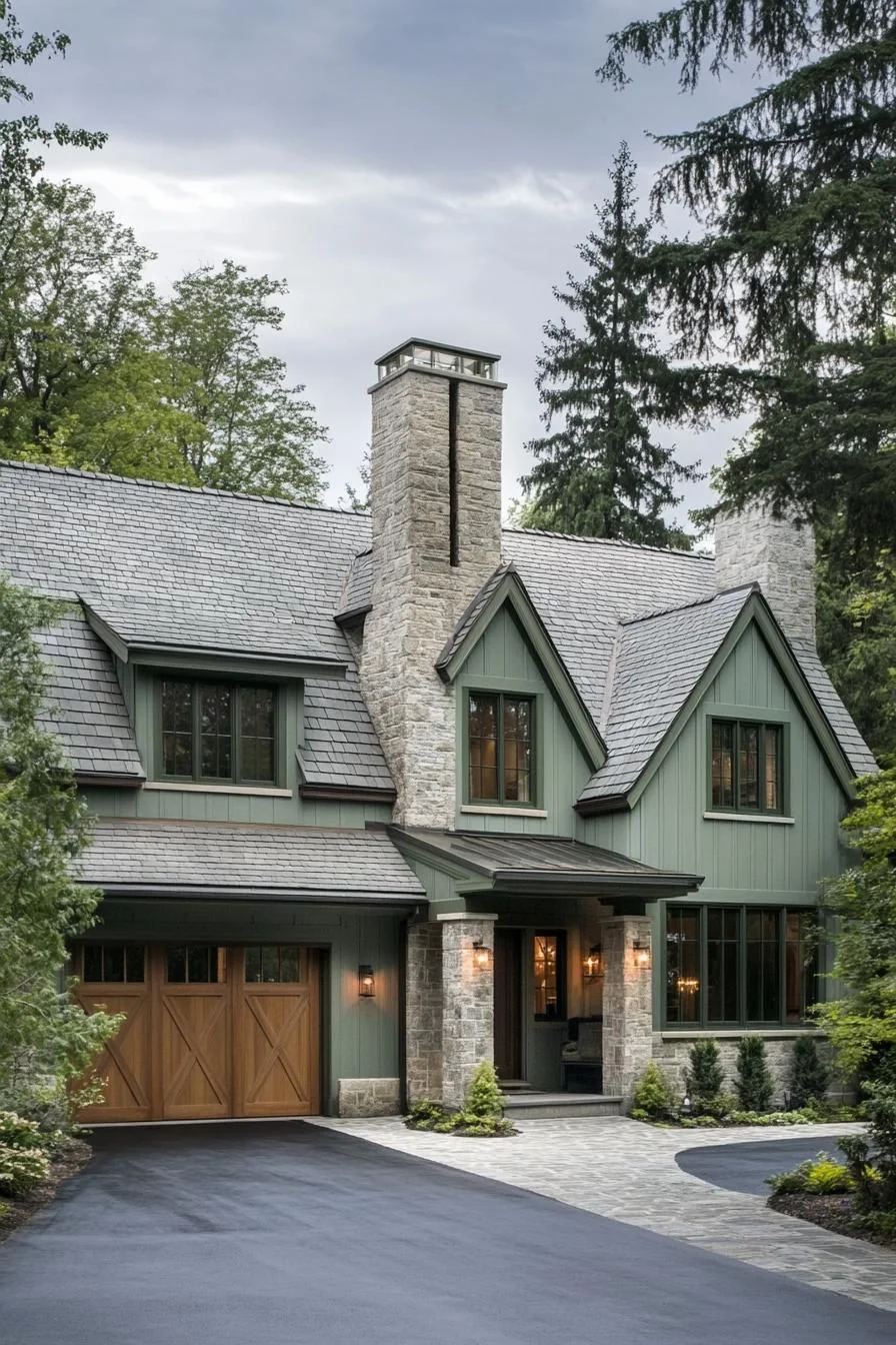 A Green European Cottage Escape