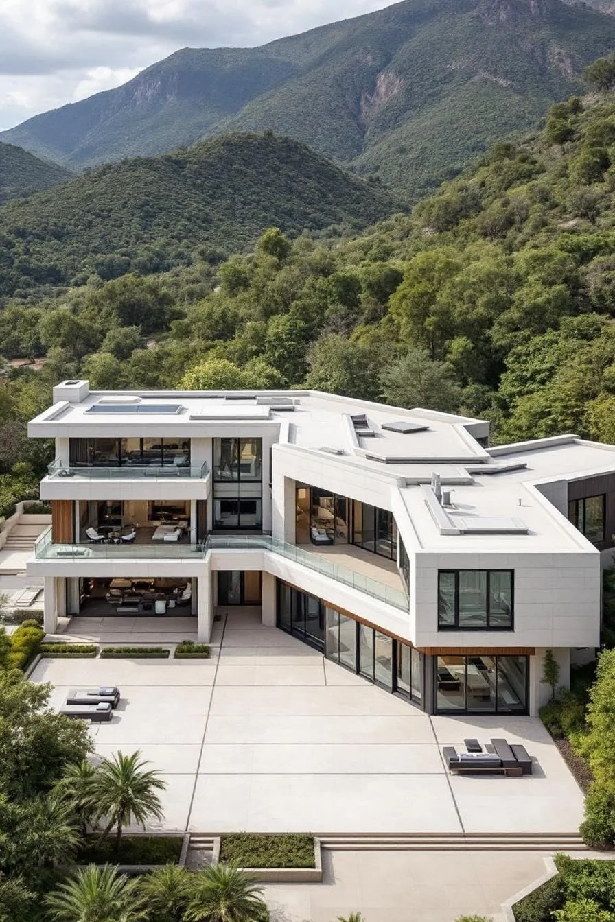 Concrete Retreat With Sweeping Views