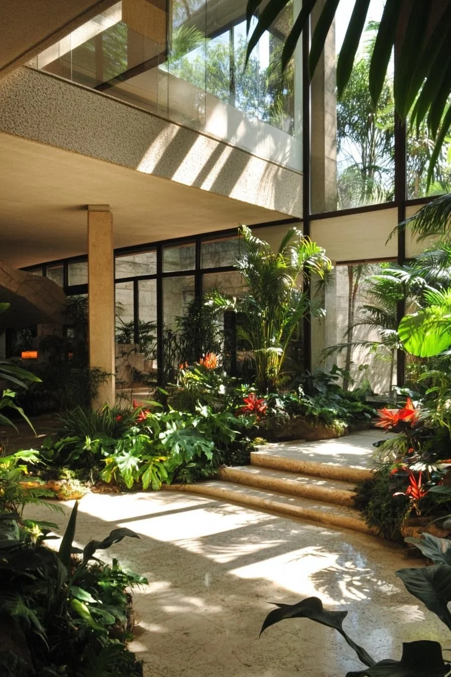 A Jungle-Inspired Luxury Home