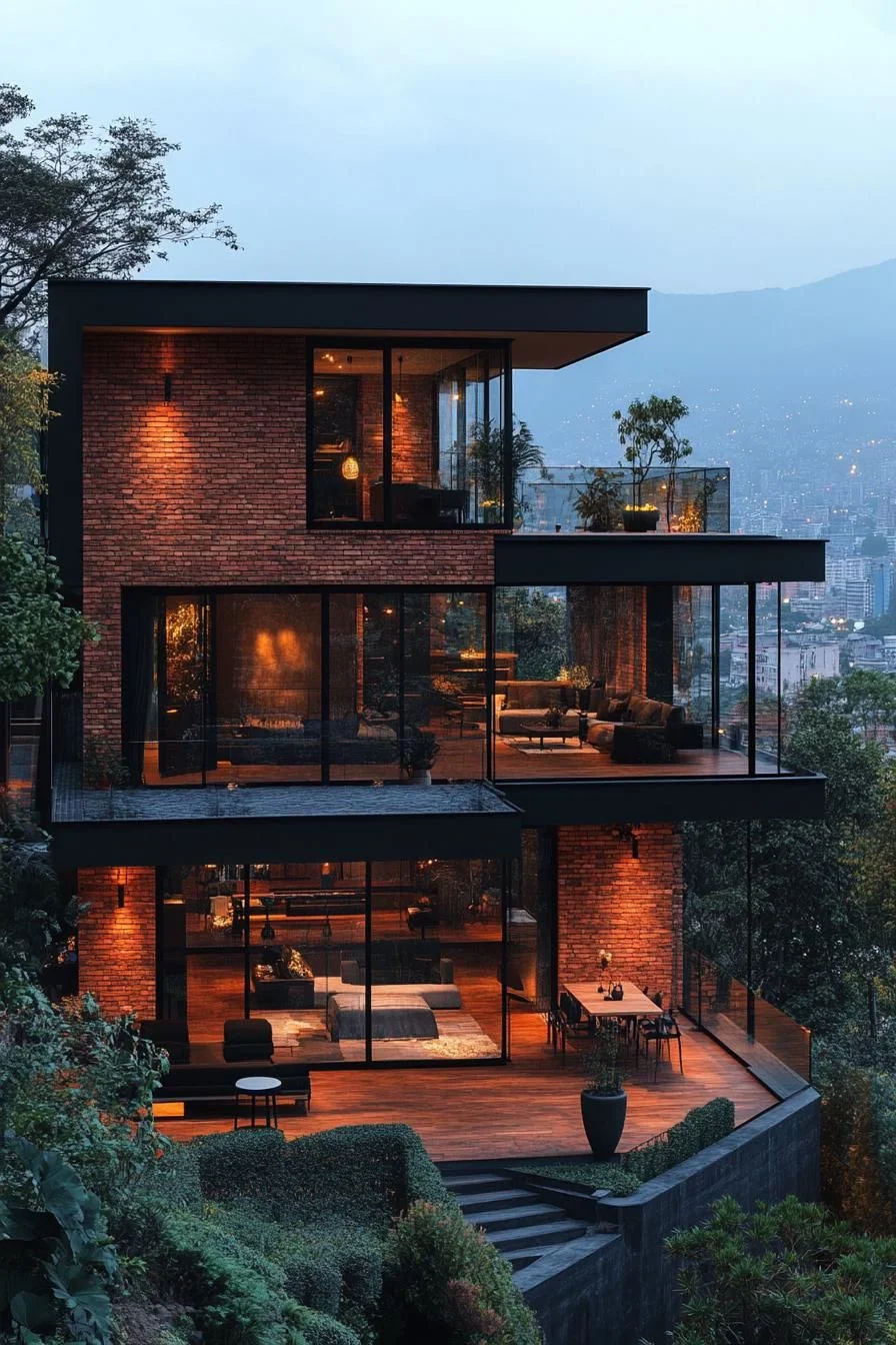 Brick Castle With Scenic Views