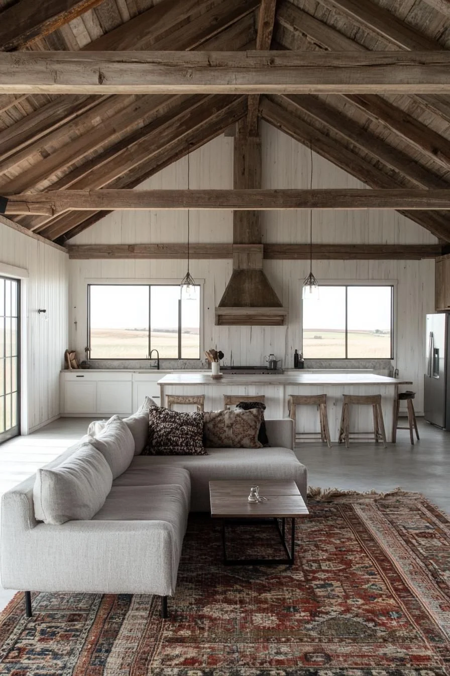 Simple Lines Meet Rustic Character