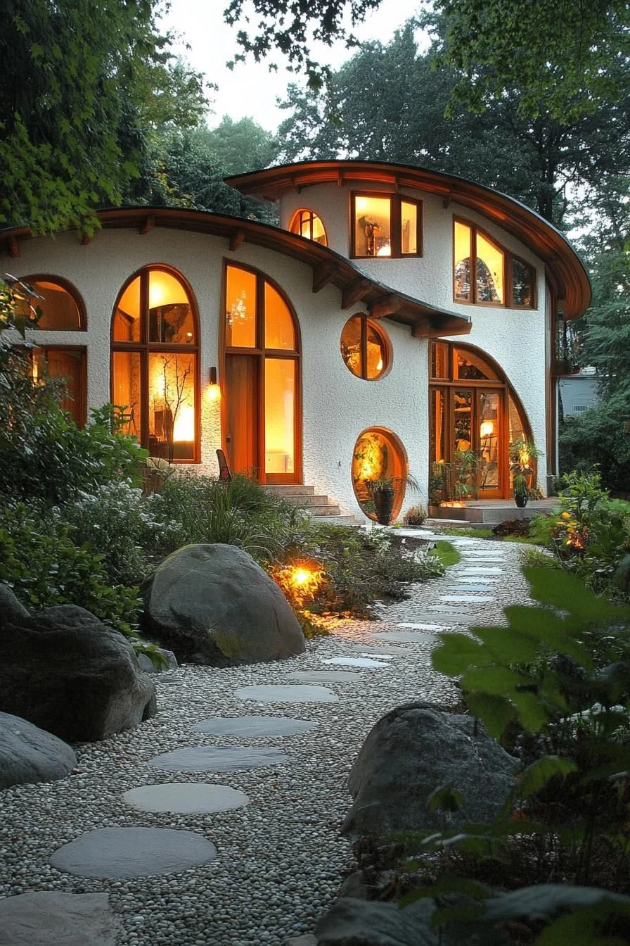 A Whimsical Hobbit-Style Eco Home