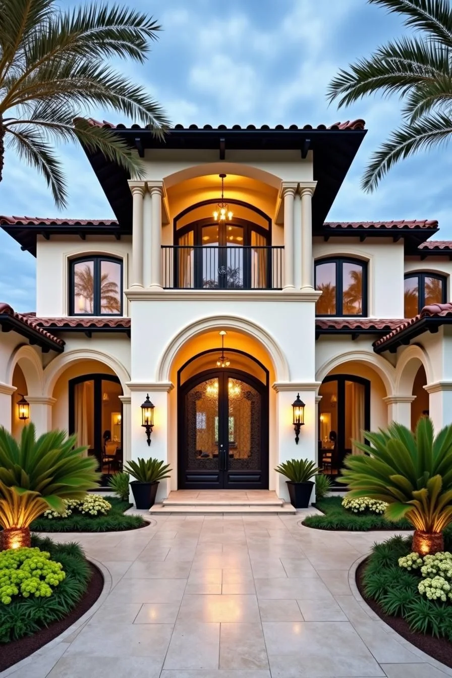 Mediterranean-Inspired Home With Modern Details