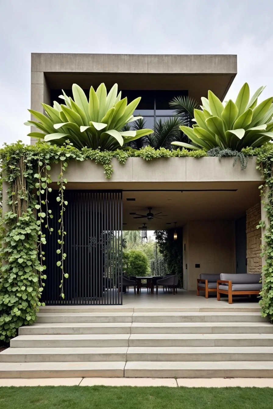 A Leafy Loft Built Like a Concrete Jungle Gym