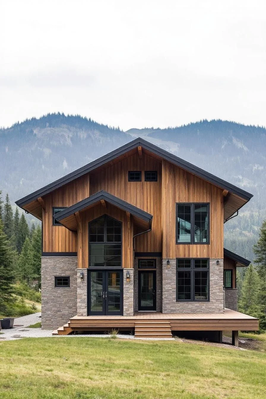 A Timber Retreat Above It All