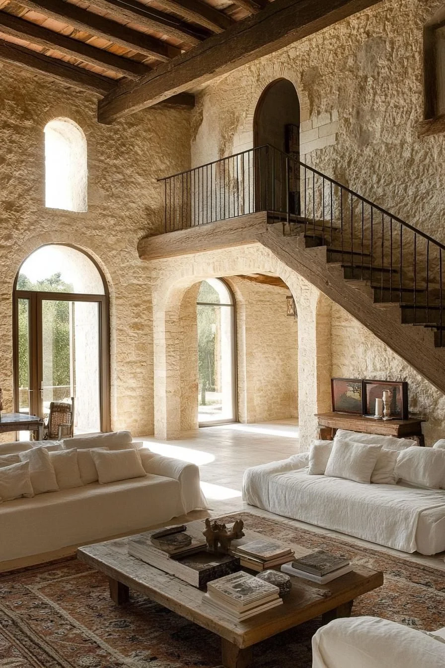 A Cozy Interior with Rustic Elegance