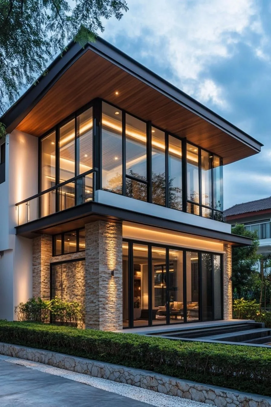 A Glass-Forward Modern Thai Home