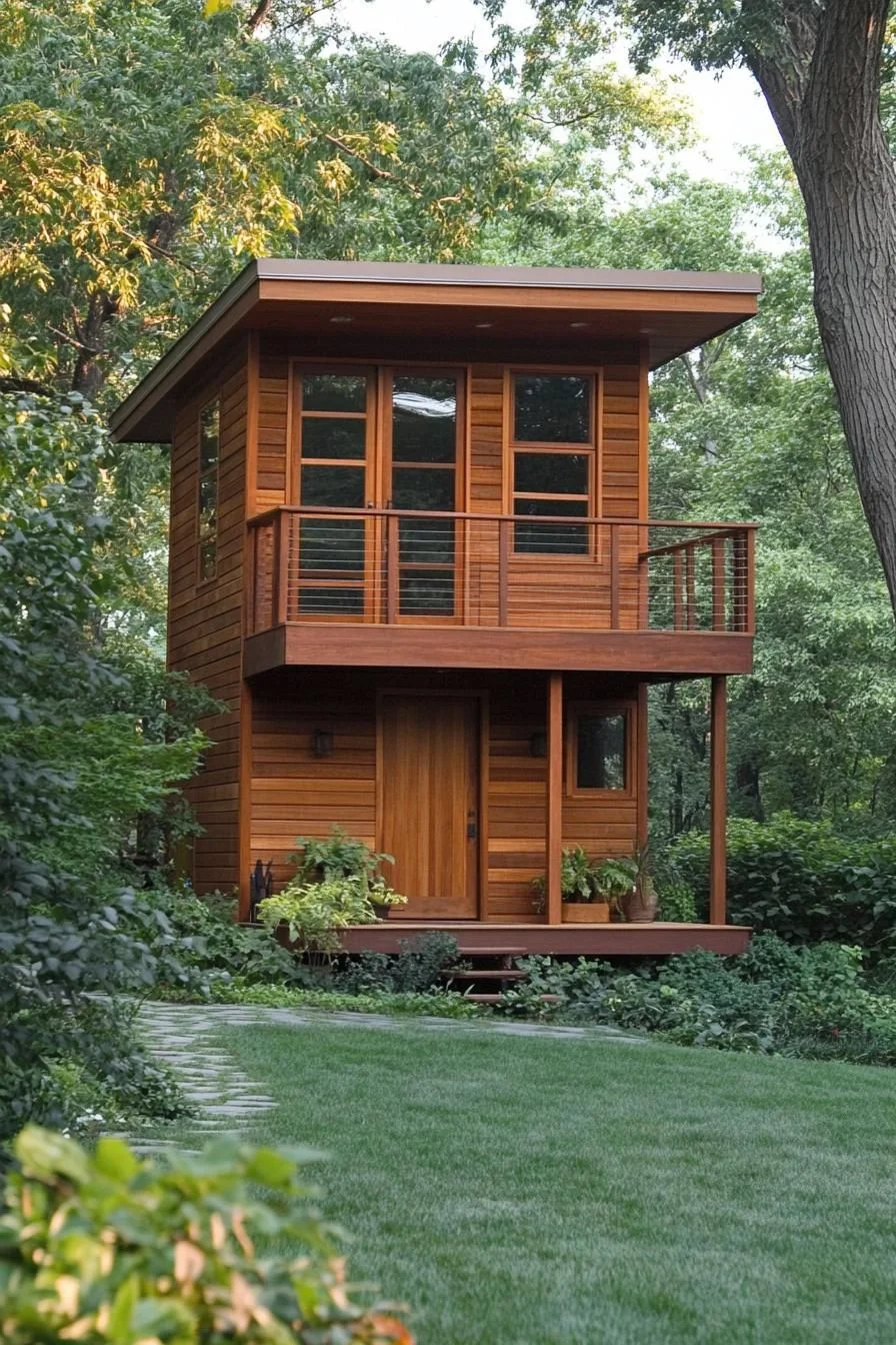 18) A Cedar-Clad Treehouse Surprise