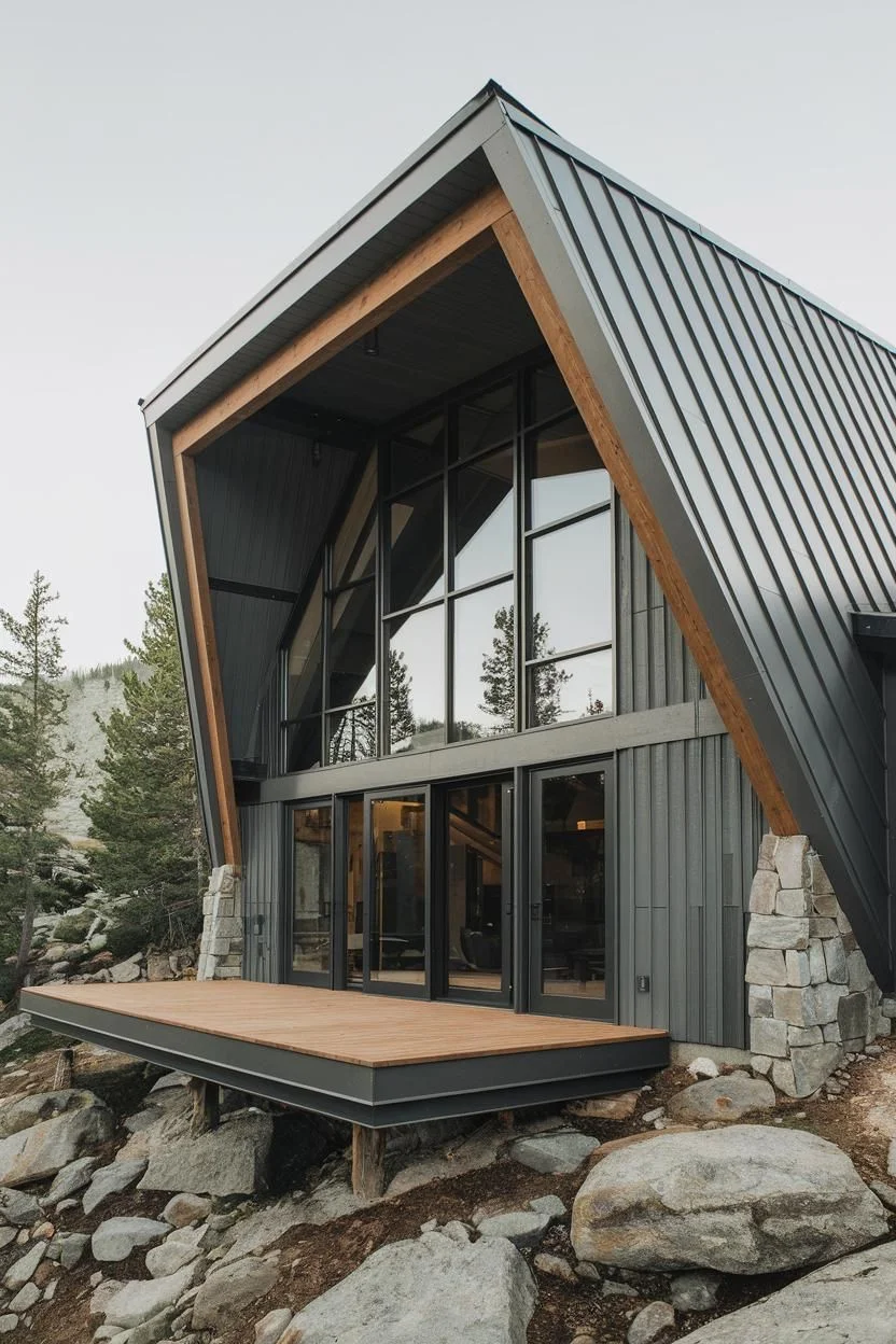 Angular Cabin Retreat at the Summit