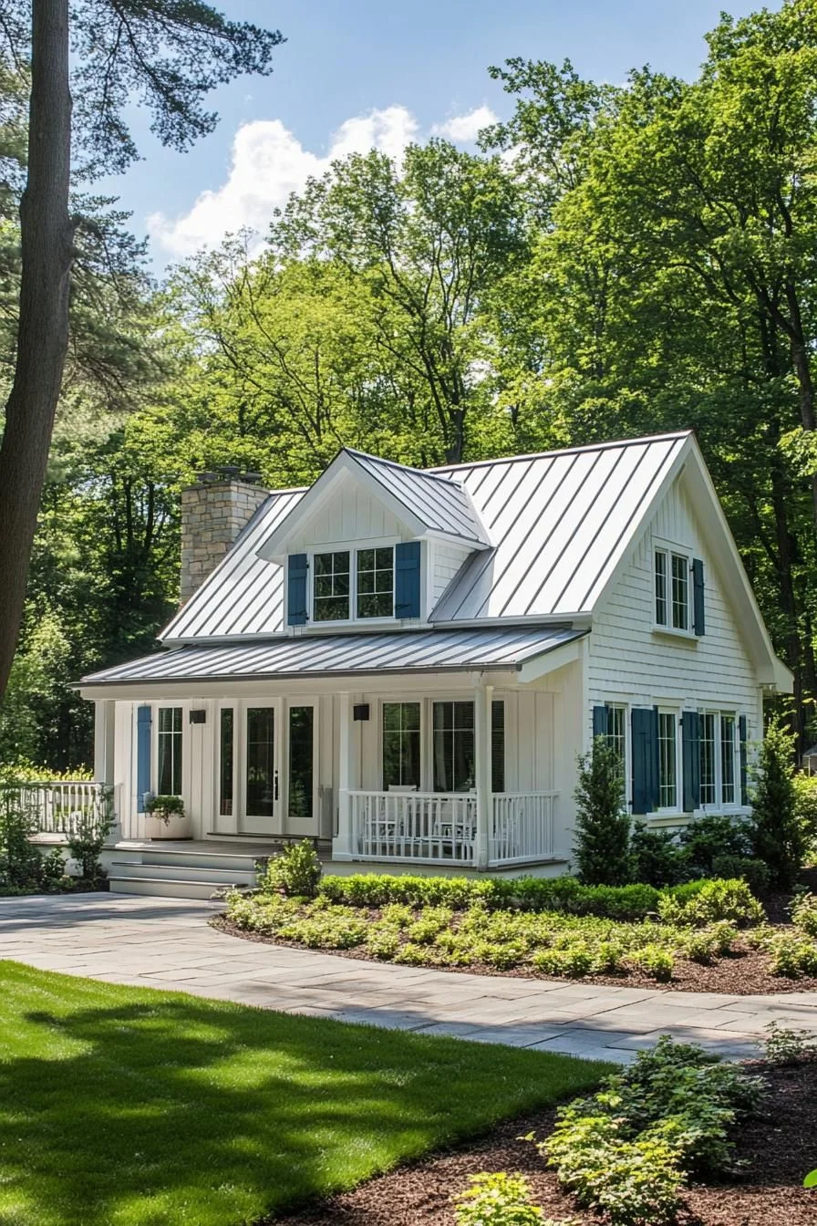 A Bright and Breezy Cottage Porch