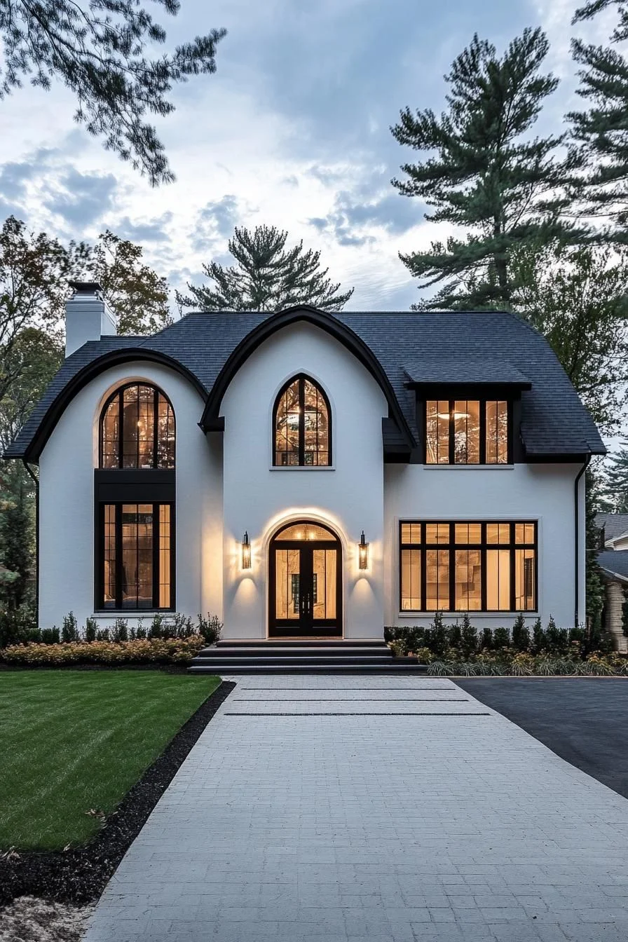 A Classic Gabled Home