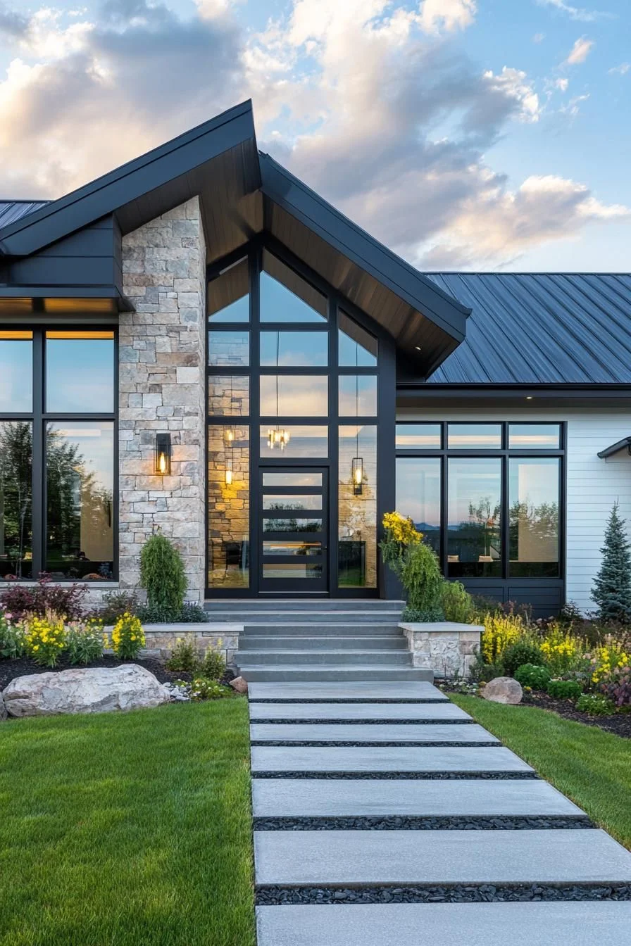 Concrete and Glass in Quiet Harmony