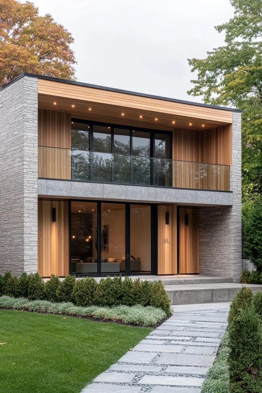 Timber and Stone Villa Pavilion