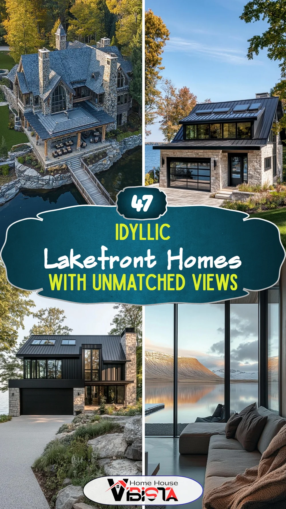 47 Modern Lakefront Homes with Unmatched Views