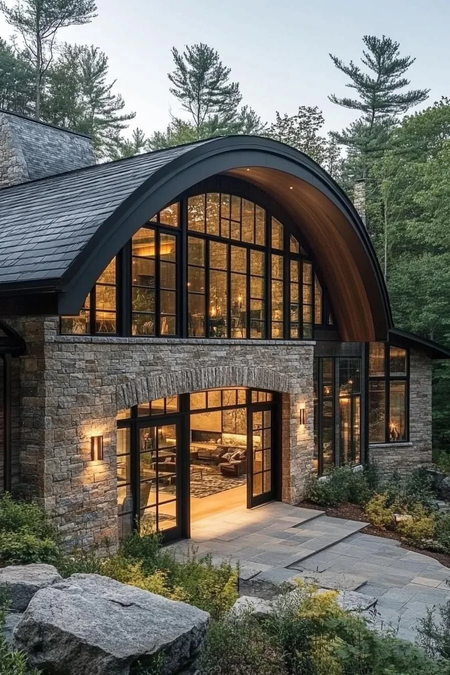 Forest Abode With Enchanting Style