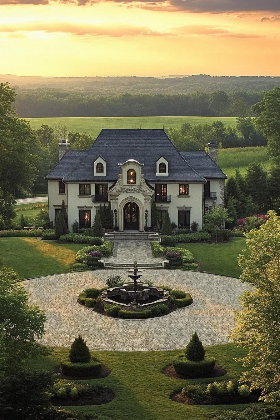 Majestic Manor of Morning Light