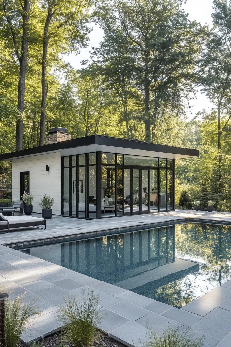 Glasshouse Gleam in the Woods
