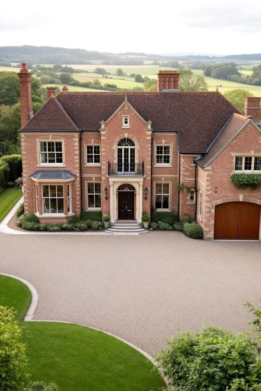 A Grand Brick Manor Built to Last