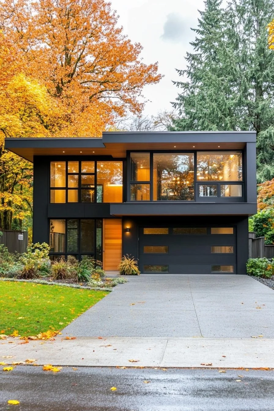 A Chic Cube Inside a Leafy Lodge