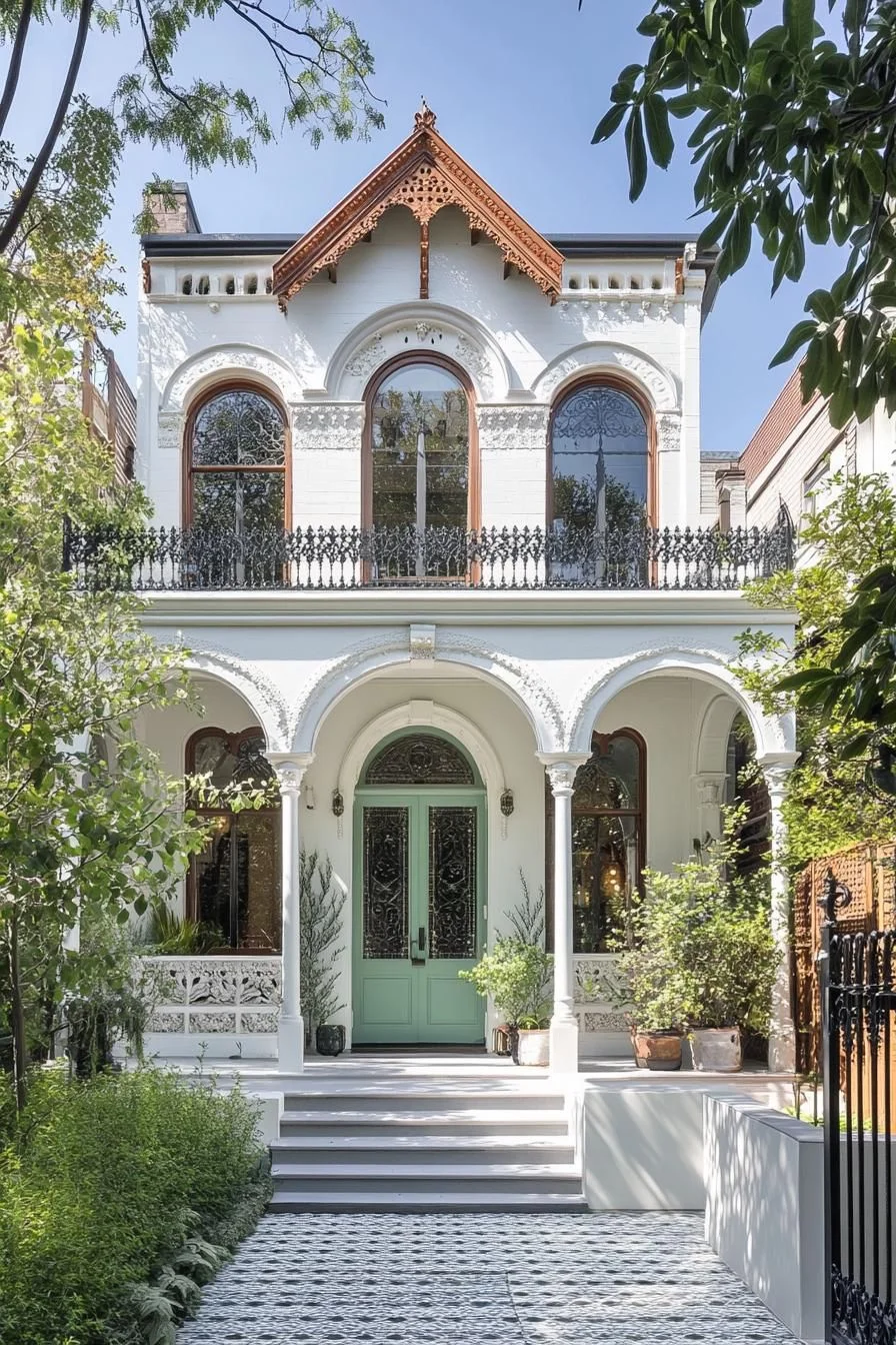A Green Door Into Melbourne's Victorian Past
