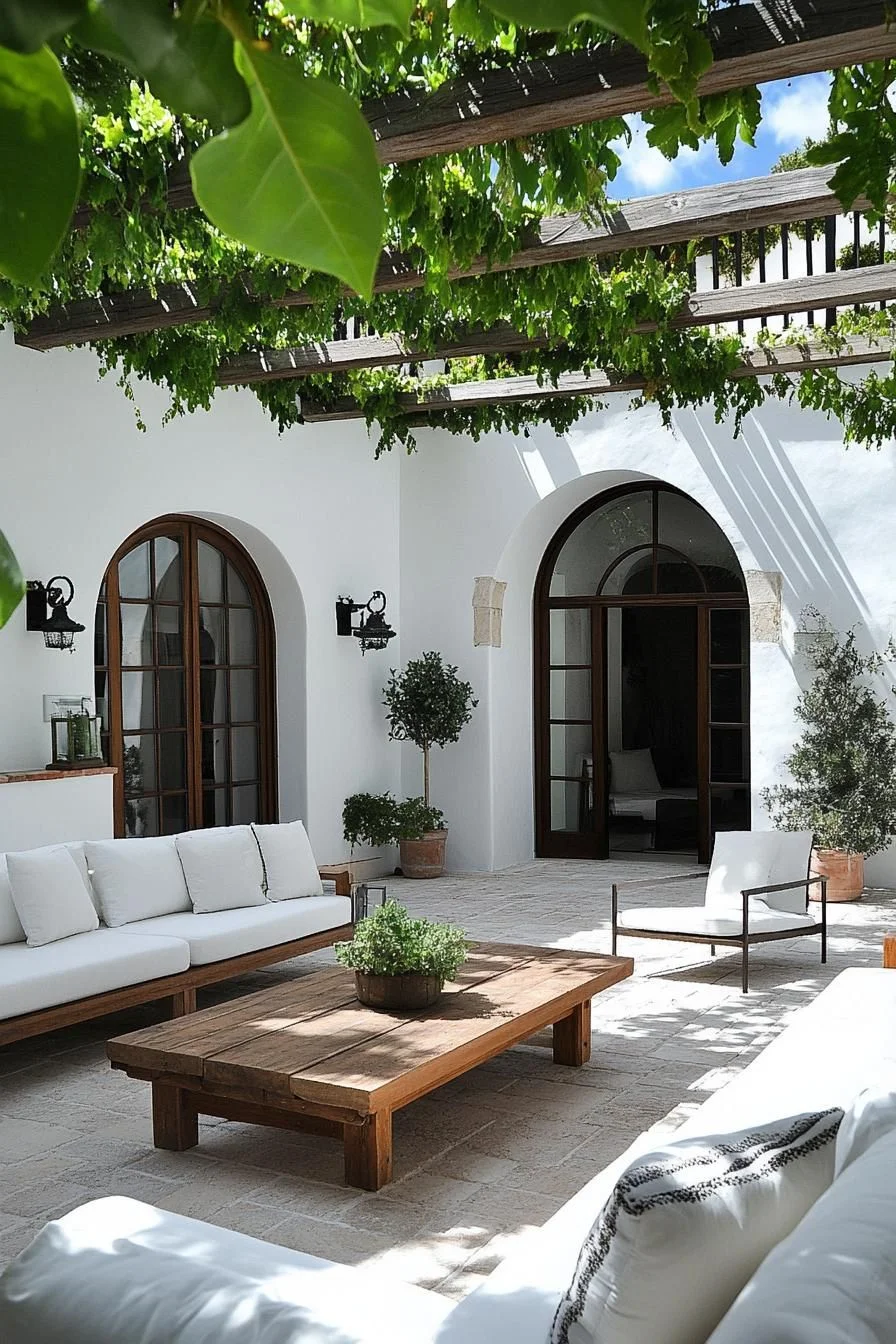 Stylish Spanish Courtyard Retreat