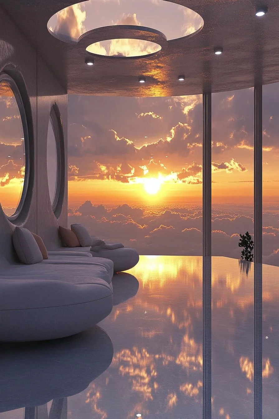 Sunset Retreat That Feels Like Floating