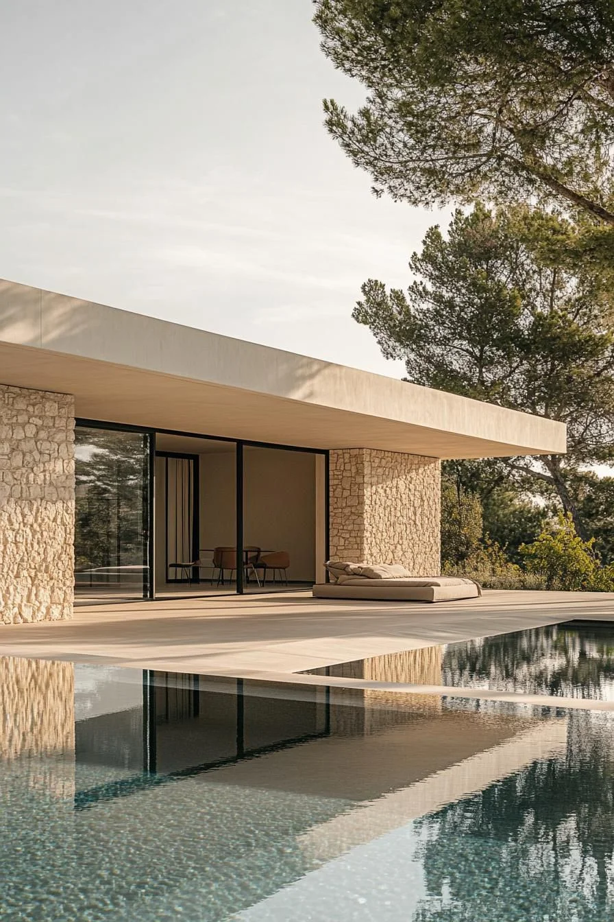 Stone-Clad Serenity by the Water
