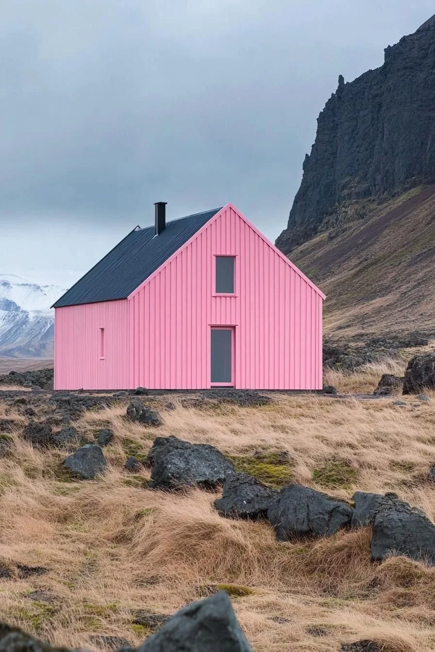 Pink Barndominium on the Peak