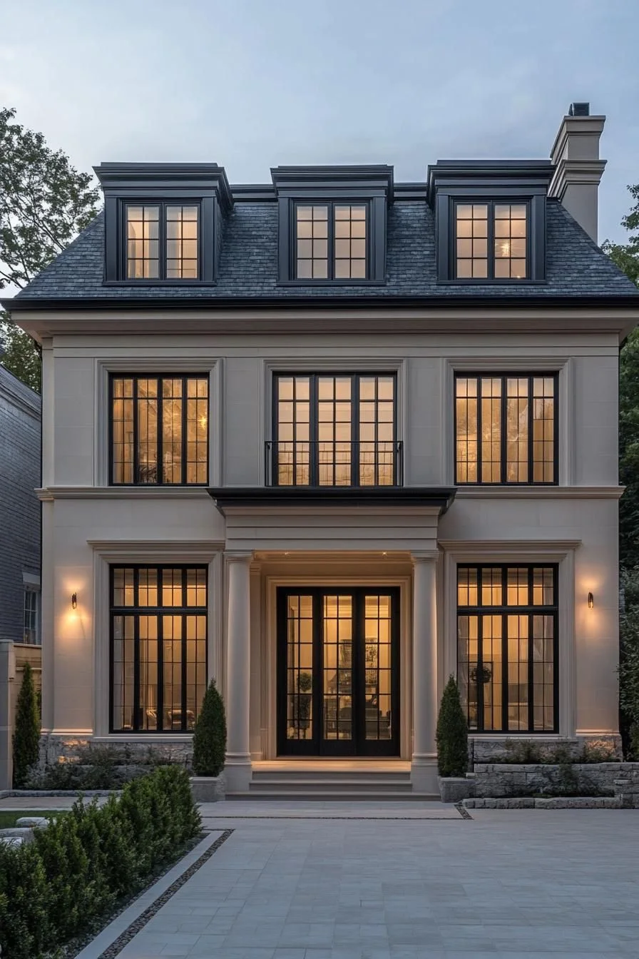 Luxe Modern French Home Design