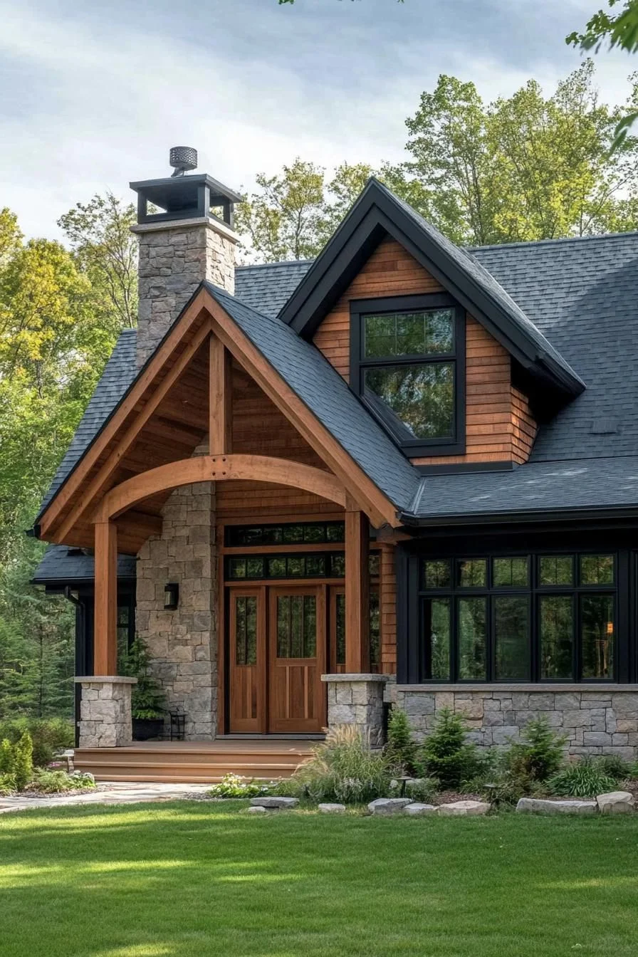 Modern Cottage Charm Meets Rustic Style