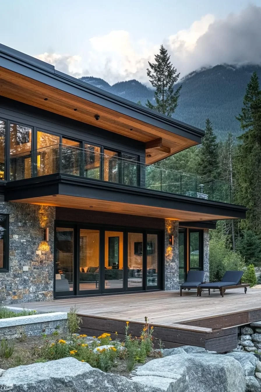 Dreamy Cabin Enclosure in the Mountains