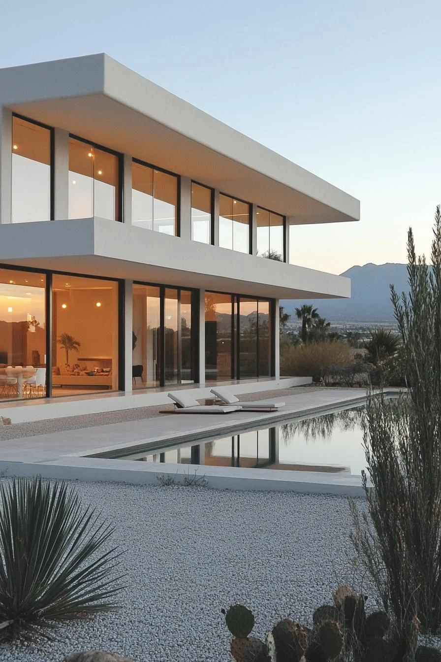 Glass and Glamour in a Desert Pavilion