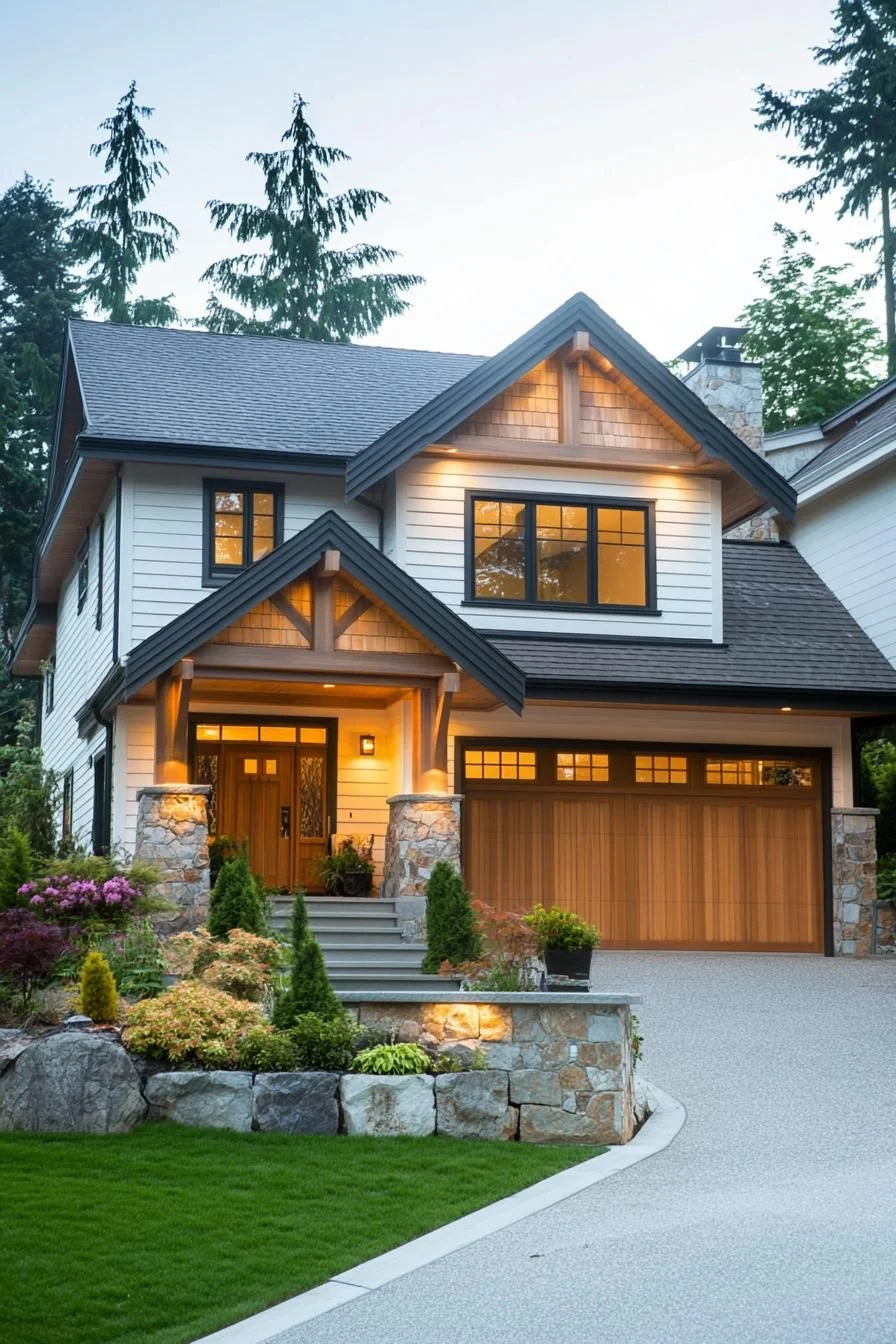 Cozy Cottage Surrounded by Pine Trees