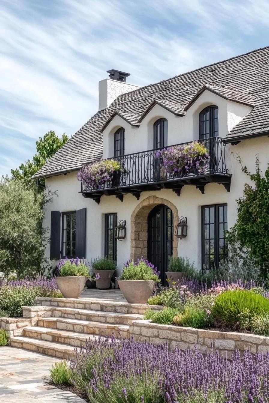 Fairytale-Style White Cottage Charm