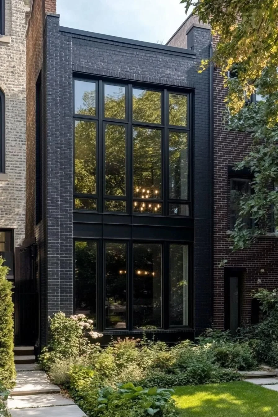 A Sleek Marvel of Black House Design