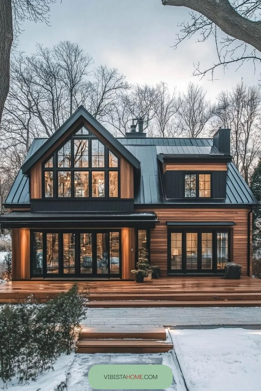 12) Chic Nordic Retreat