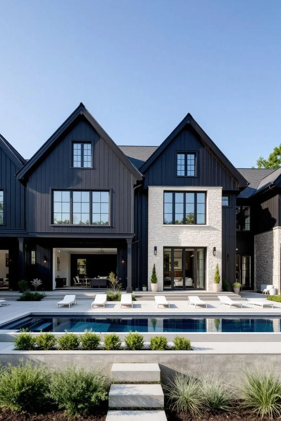 A Cheerful Gabled Farmhouse Oasis
