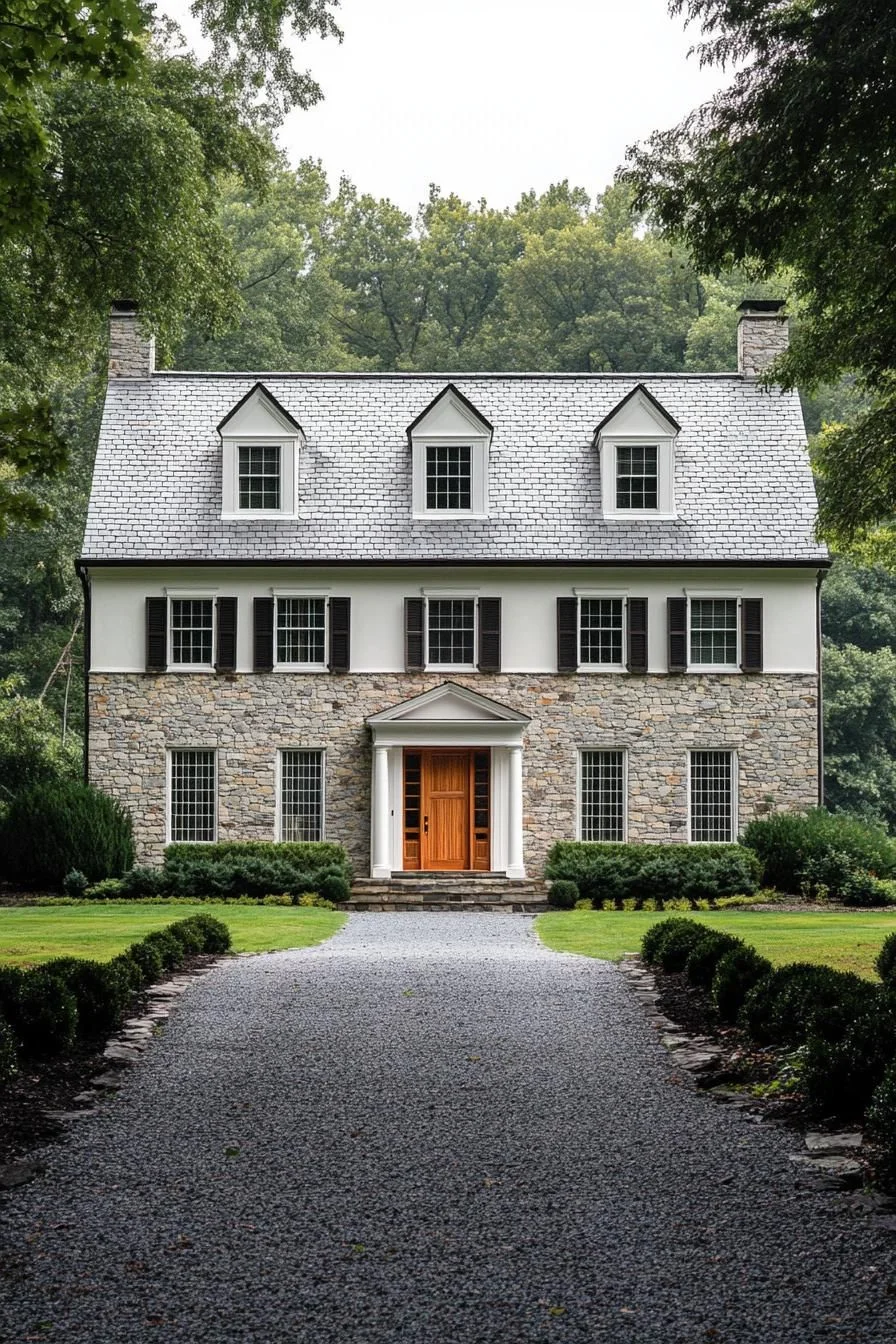 A Quaint Stone Farmhouse Manor