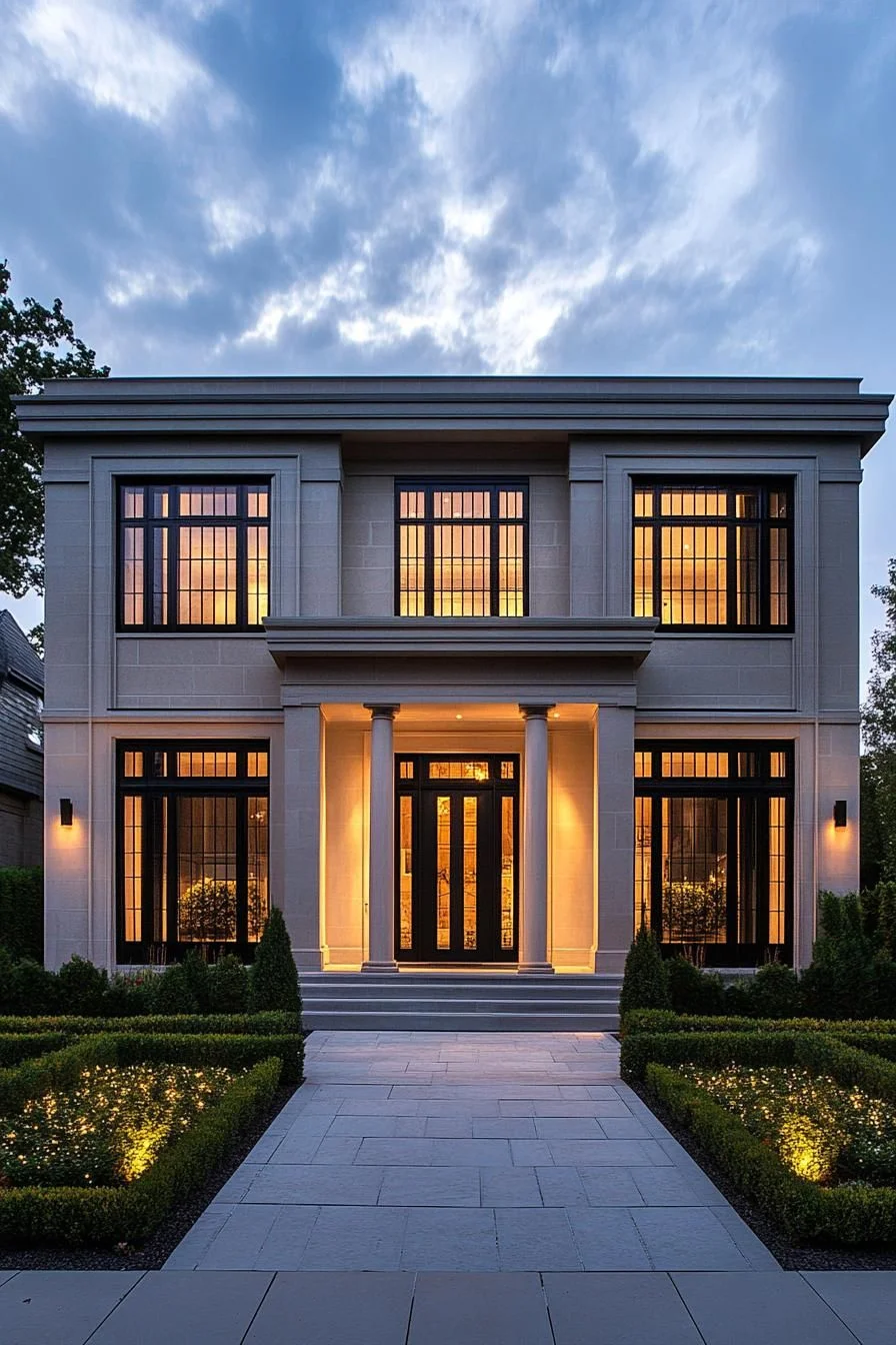Neoclassical Radiance at Twilight