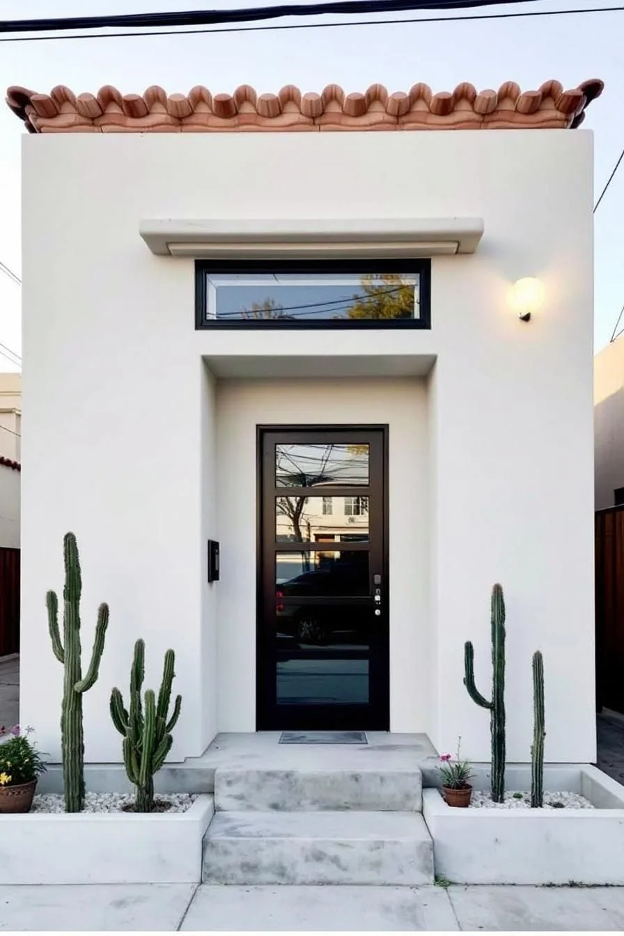 A Minimalist's Dream Spanish Cactus Abode