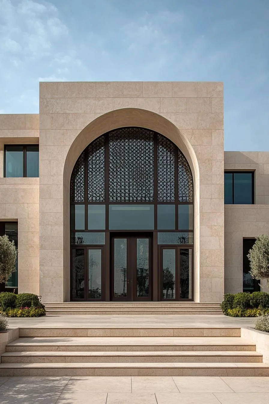 A Grand Entryway Built on Geometry