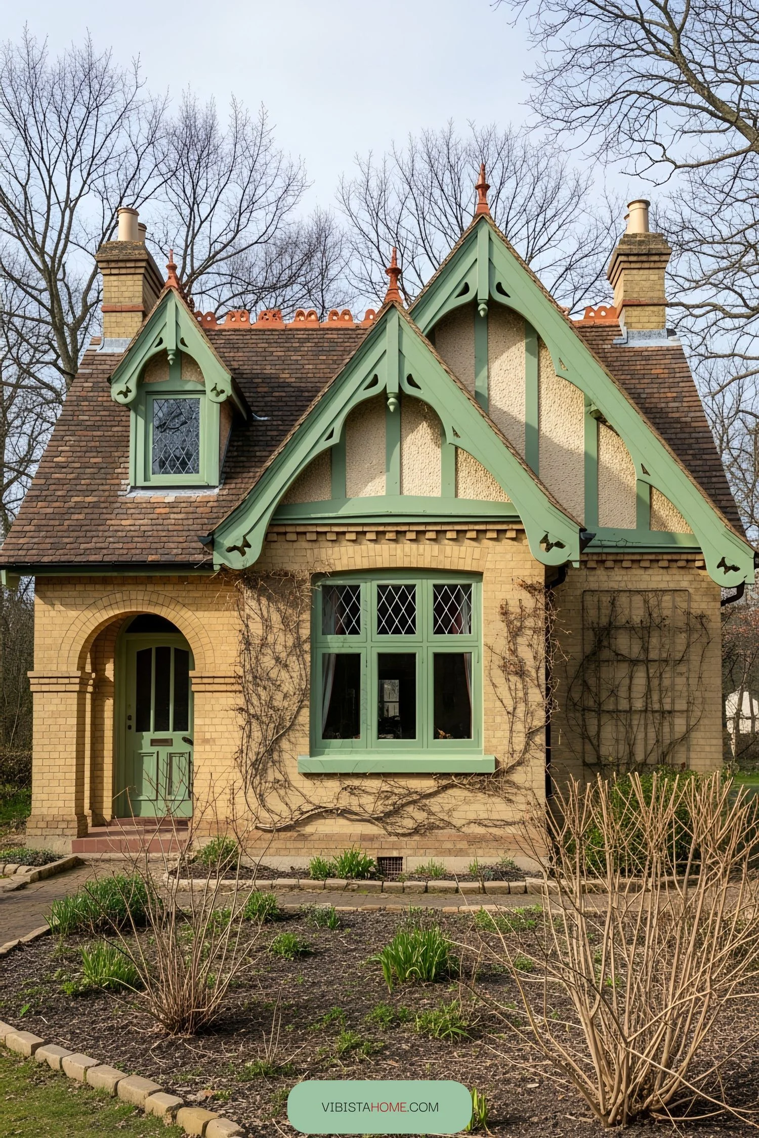 A Hidden Victorian Cottage Tucked in the Forest