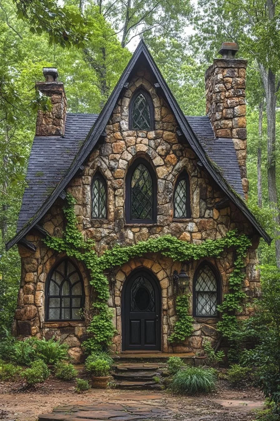 A Fairy-Tale Cottage in the Woods