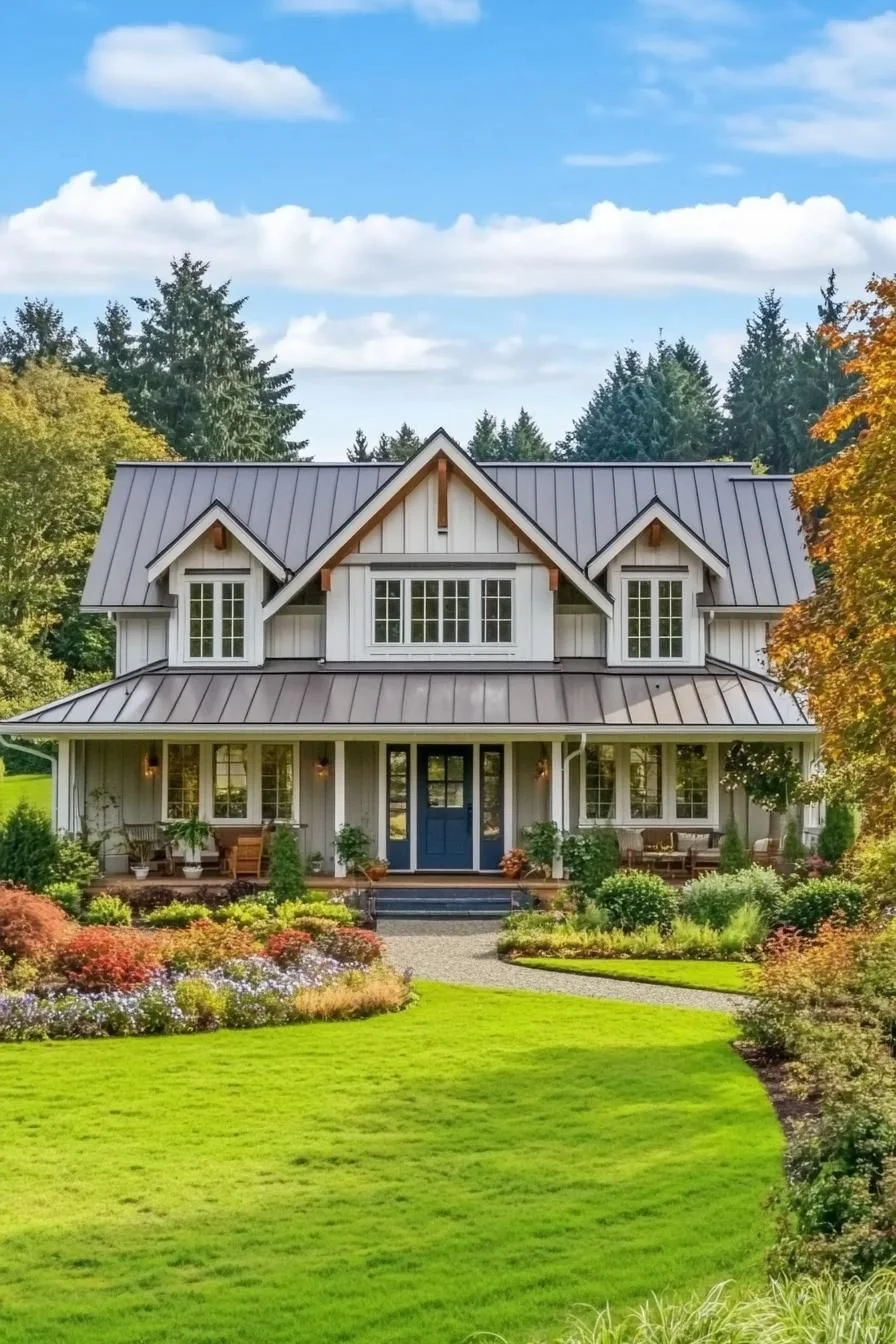 A Rustic Farmhouse with Modern Details