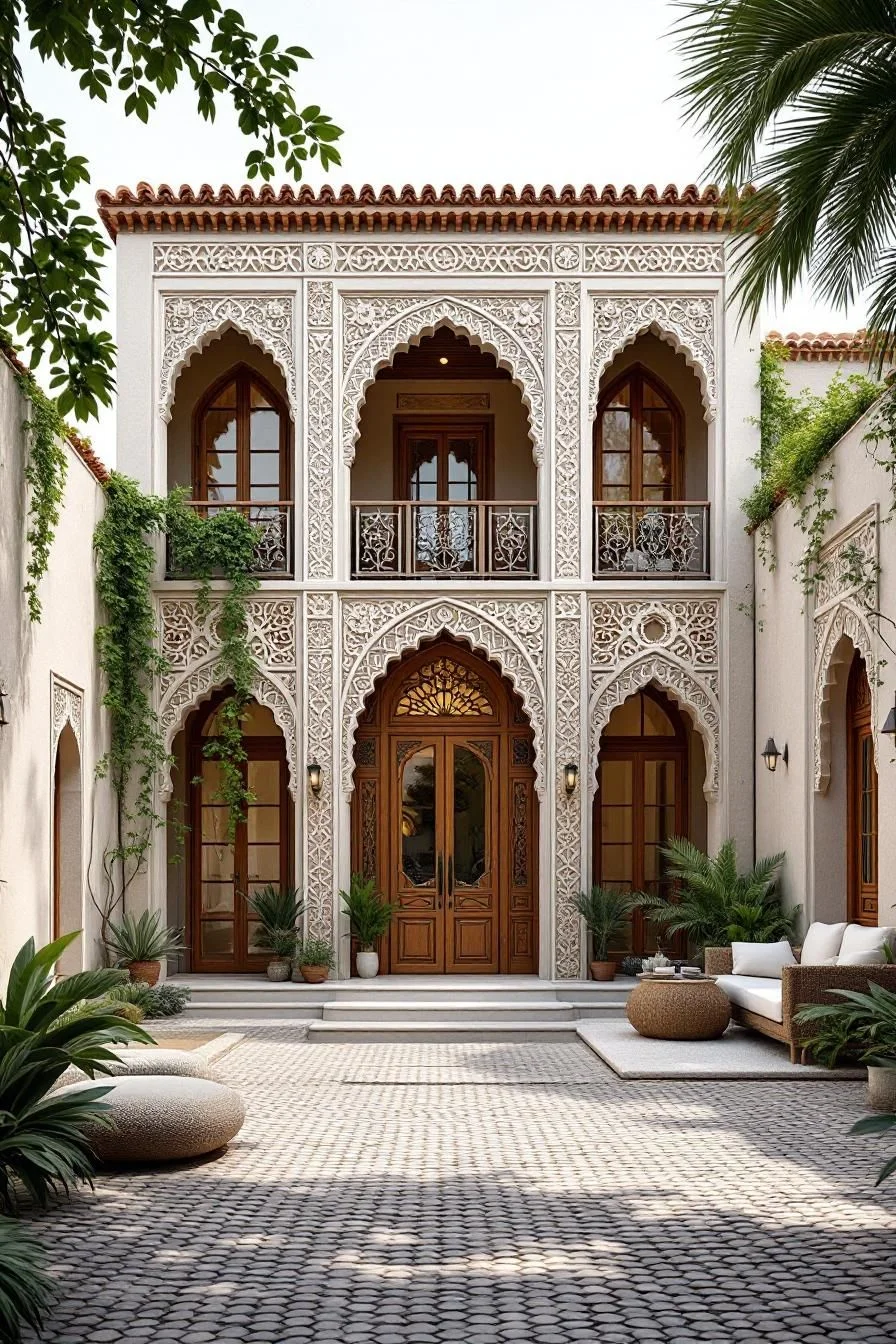 A Lush Courtyard Built for Retreat