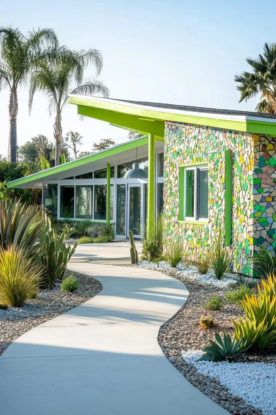 A Colorful Clash of Style in the Desert