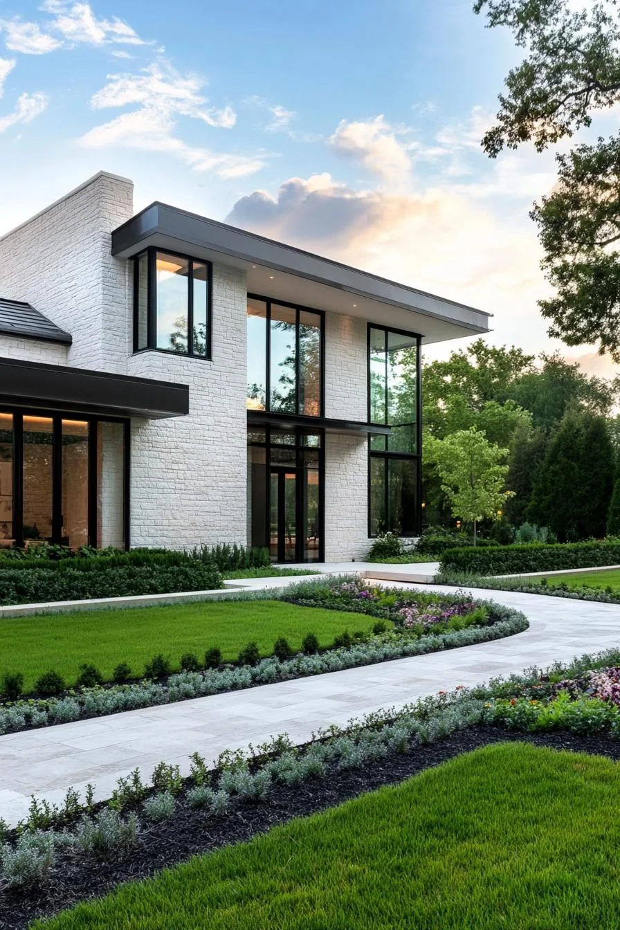 Chic Architecture on a Sunny Day