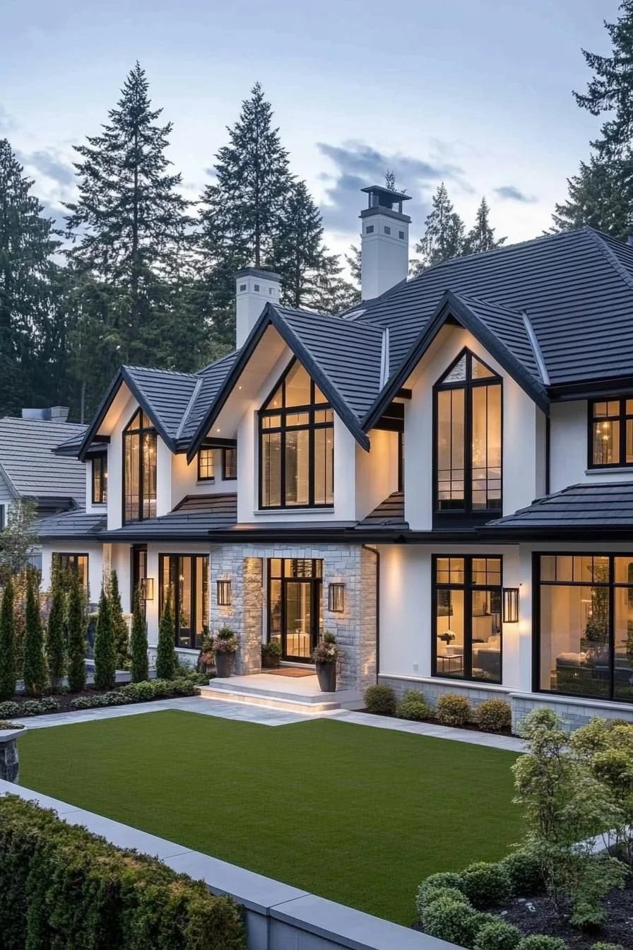 Hilltop Home Surrounded by Greenery