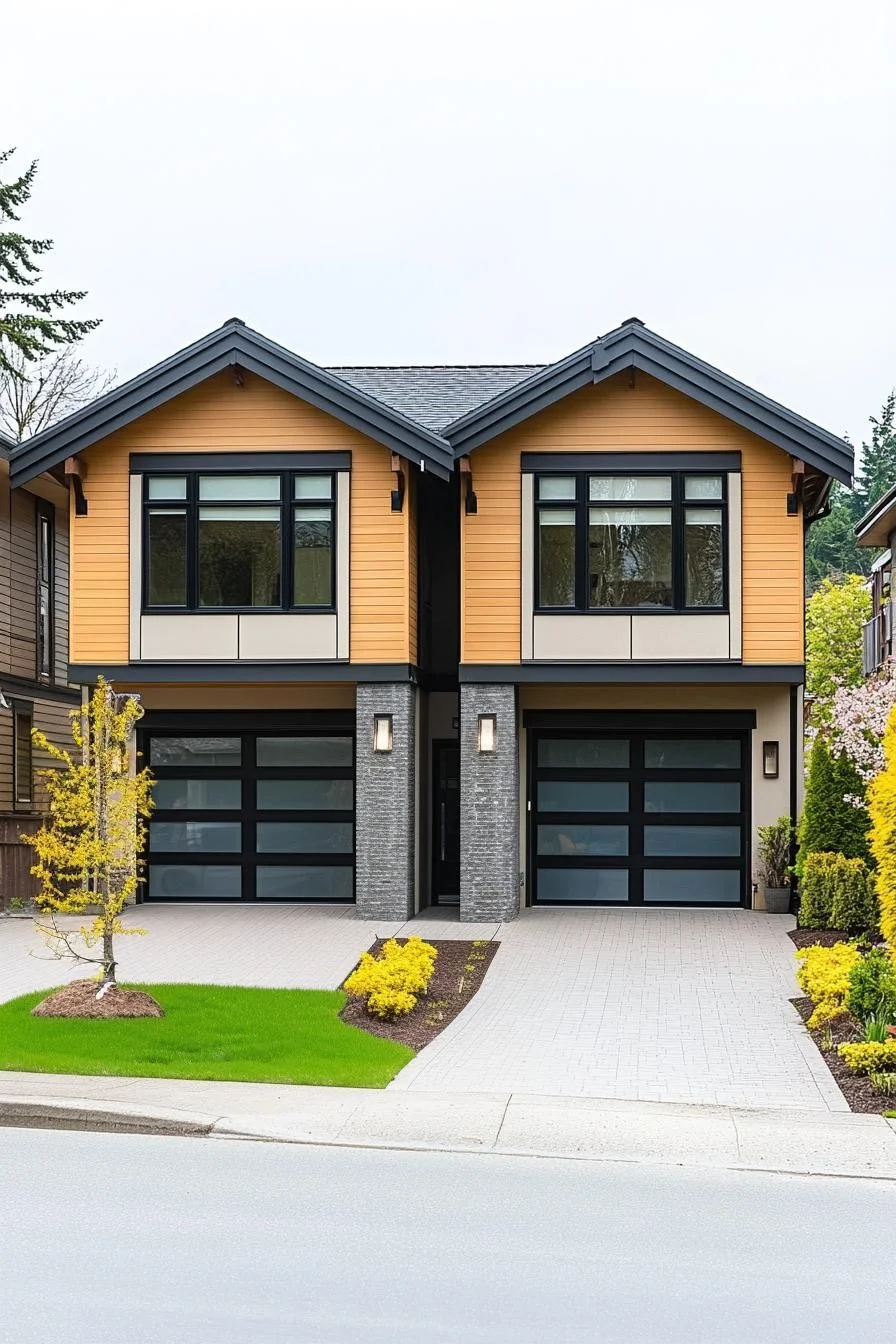 Cozy Twin-Top Duplex Design
